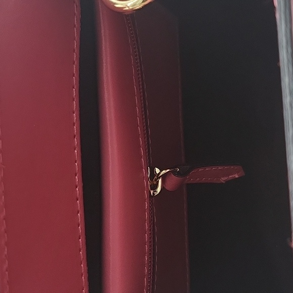 1362- Valentino By Mario Valentino Bag Genuine Italian Leather NWT - Picture 12 of 16